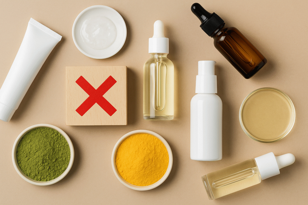 Kombination af aktive ingredienser til hudpleje