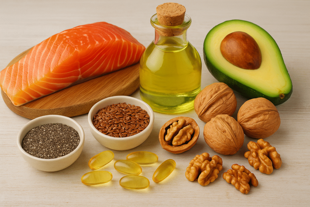 Omega 3 hud hår