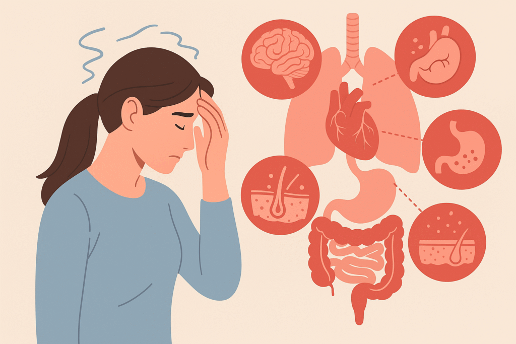 Stress effects on the body