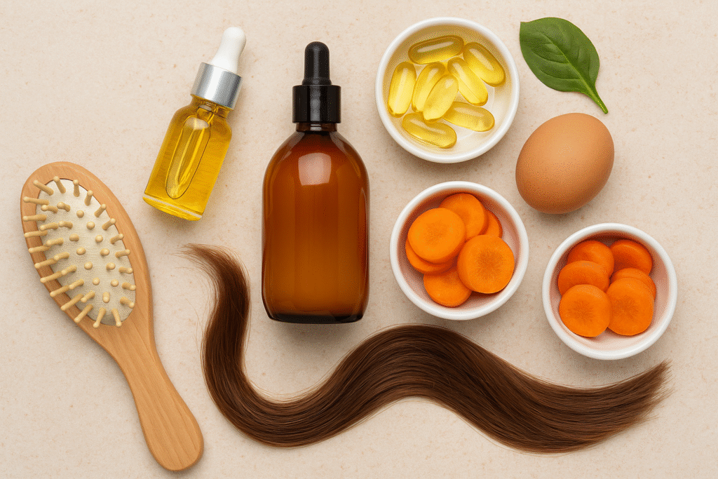 Vitaminer til hårvækst